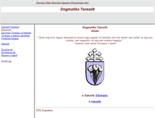 Tablet Screenshot of dogmatika.htk.ppke.hu